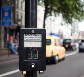 pedestrian crosswalk button