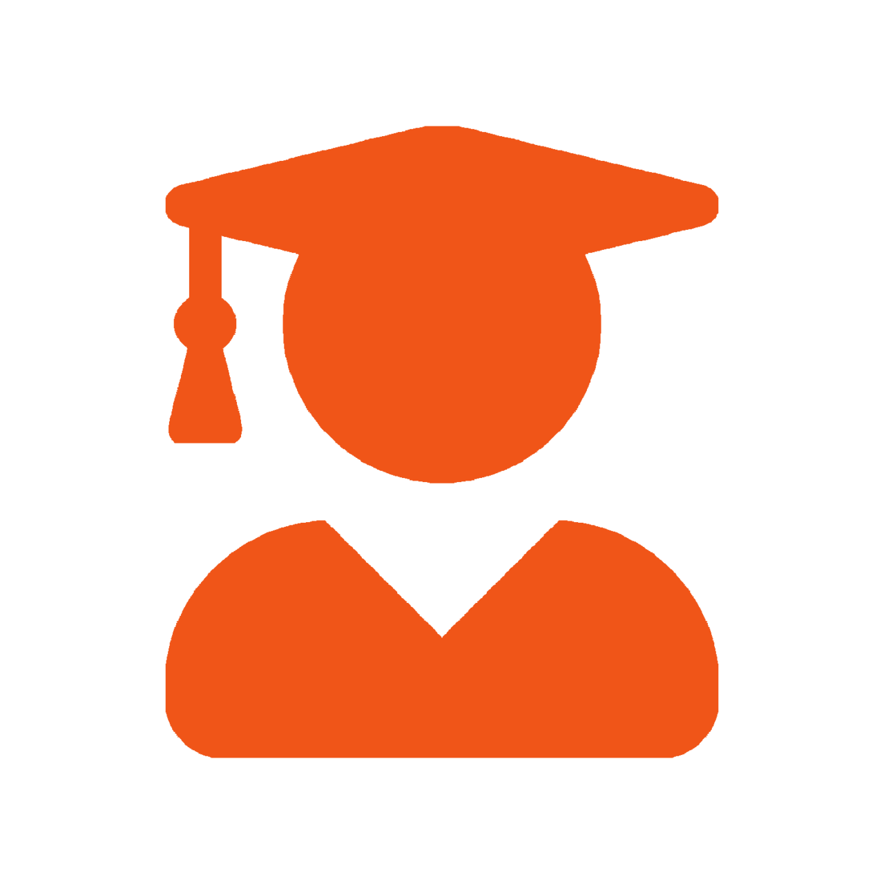 Data Education - Student with cap and gown