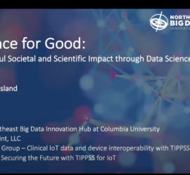 Screenshot of Data Science for Good