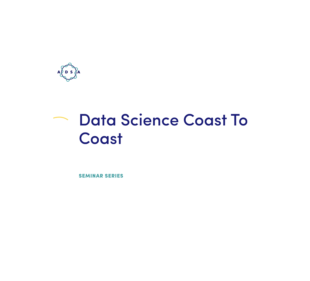 Poster for Data Science Coast to Coast