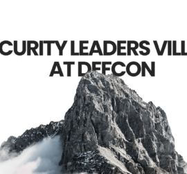 Poster for DEFCON Security Leaders Village