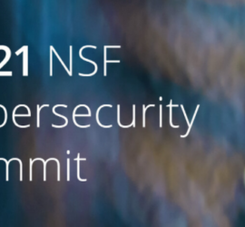 Poster for 2021 NSF Cybersecurity Summit
