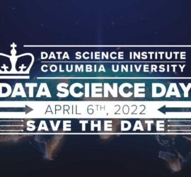 Poster for Data Science Day in April 2022