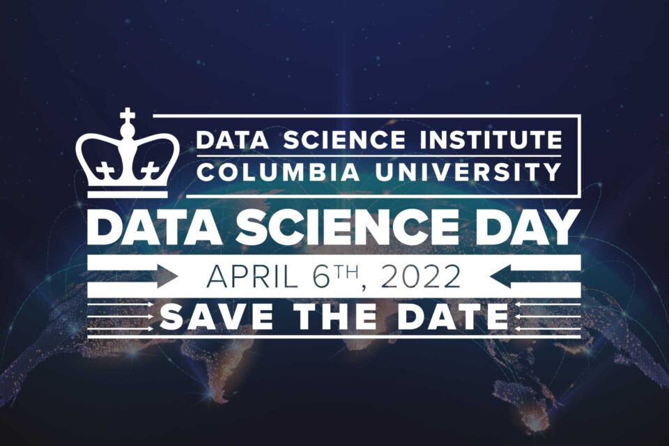 Poster for Data Science Day in April 2022