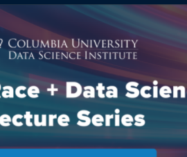 Poster for Race + Data Science Lecture Series