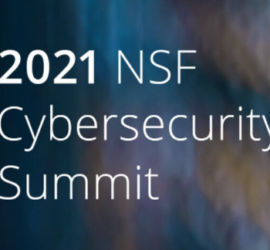 Poster for 2021 NSF Cybersecurity Summit