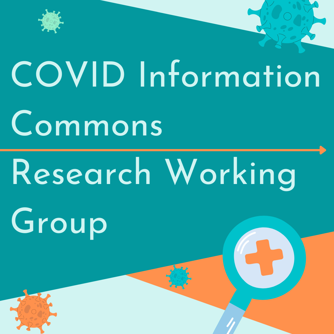Graphic for COVID Info Commons Research Working Group