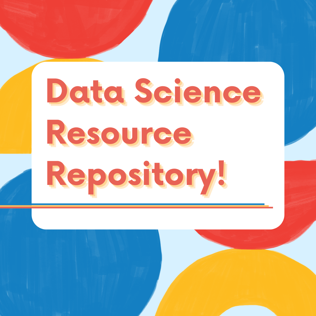 A header graphic with text Data Science Resource Repository
