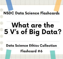 Flashcard Intro Slide: What are the 5 V's of Big Data?