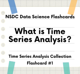 Flashcard Intro Slide: What is Time Series Analysis?