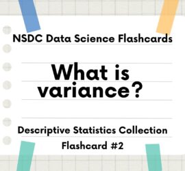 Flashcard Intro Slide: What is Variance?