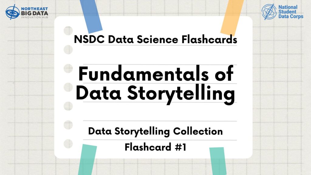 Flashcard Intro Slide: Fundamentals of Data Storytelling