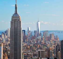 View of a Skyscraper in New York City